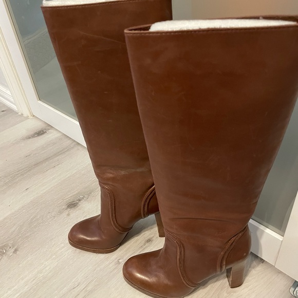 Michael kors leather brown boots - Picture 4 of 5